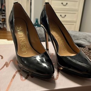 Black Gloss Heels